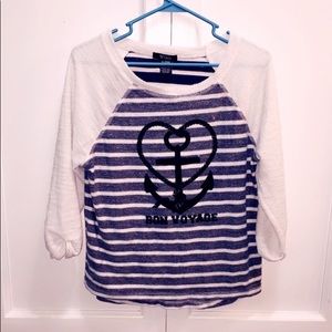 Bon voyage long sleeved shirt